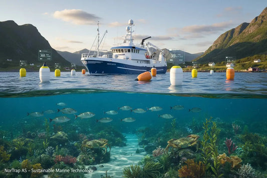 NorTrap AS med oval TrapSaver™ bøye – innovativ løsning for sikring av fiskeutstyr og forebygging av tap