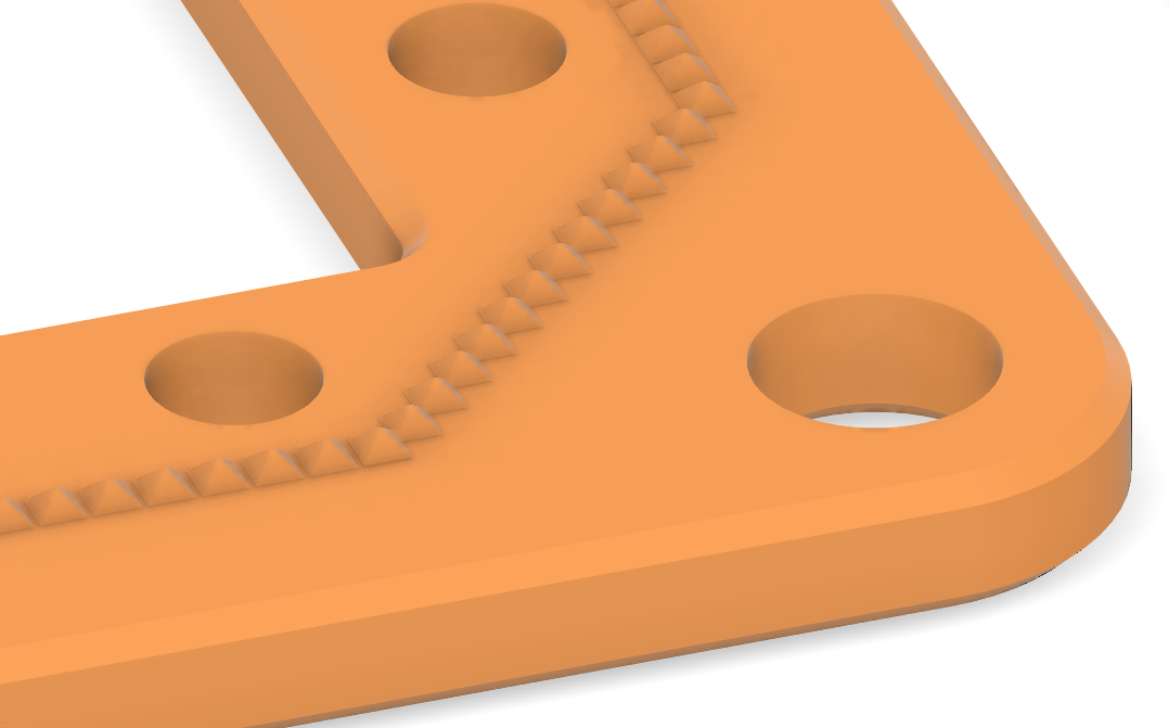 Flukthull for krepseteiner 100mm / 23mm