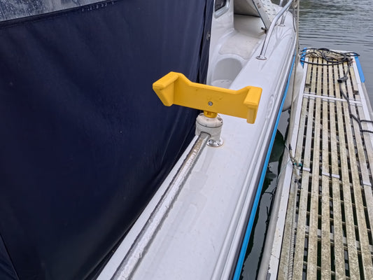 Snurresniken rekkverksfeste til Railblaza